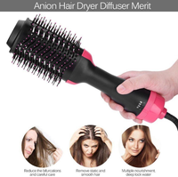 2 In 1 Multi-functional Hair Dryer & Rotating Volumizer - Golonzo -                                                                             