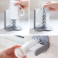 2 in 1 Glass Cleaner Bottles Brush - Golonzo -                                                                             