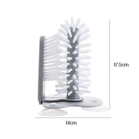 2 in 1 Glass Cleaner Bottles Brush - Golonzo -                                                                             