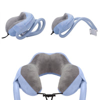 2 in 1 U Shaped Neck Pillow With Gooseneck Tablet Phone Holder - Golonzo -                                                                             