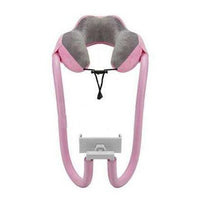 2 in 1 U Shaped Neck Pillow With Gooseneck Tablet Phone Holder - Golonzo -                                                                             