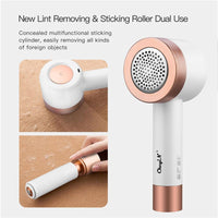 2in1 Electric Clothes Lint Remover and Sticky Lint Roller USB Rechargeable - Golonzo -                                                                             