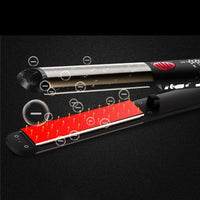 2in1 Ionic Flat Iron Hair Curler and Straightener Wand - Golonzo -                                                                             