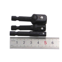 3pcs Impact Socket Adapter 1/4 3/8 1/2inch - Golonzo -                                                                             