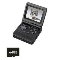 3-Inch IPS Flip Screen Handheld Console Dual Open System - Golonzo -                                                                             