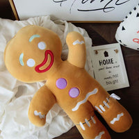 30-60cm Cartoon Cute Gingerbread Man Plush Toys - Golonzo -                                                                             