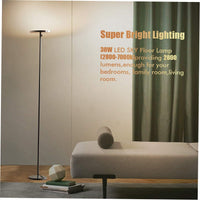 30W Sky LED Torchiere Super Bright Floor Lamp with Programmable Timer - Golonzo -                                                                             