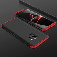 360 Degree Full Cover Case For Samsung Galaxy S9 S8 Plus - Shockproof Cover Hard Protective Case - Golonzo -                                                                             