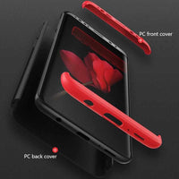 360 Degree Full Cover Case For Samsung Galaxy S9 S8 Plus - Shockproof Cover Hard Protective Case - Golonzo -                                                                             