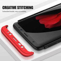 360 Degree Full Cover Case For Samsung Galaxy S9 S8 Plus - Shockproof Cover Hard Protective Case - Golonzo -                                                                             