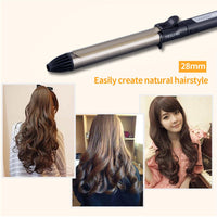 360 Degree Rotatable Iron Hair Roller Curling Wand - Golonzo -                                                                             