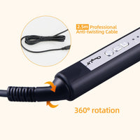 360 Degree Rotatable Iron Hair Roller Curling Wand - Golonzo -                                                                             