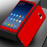 360 Full Cover Shockproof Phone Case For Samsung Galaxy S9 S8 Plus - Hard Protective Cover For Samsung S6 S7 Edge Note 8 - Golonzo -                                                                             