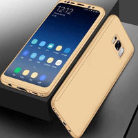 360 Full Cover Shockproof Phone Case For Samsung Galaxy S9 S8 Plus - Hard Protective Cover For Samsung S6 S7 Edge Note 8 - Golonzo -                                                                             