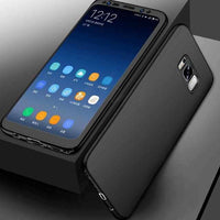 360 Full Cover Shockproof Phone Case For Samsung Galaxy S9 S8 Plus - Hard Protective Cover For Samsung S6 S7 Edge Note 8 - Golonzo -                                                                             