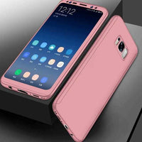 360 Full Cover Shockproof Phone Case For Samsung Galaxy S9 S8 Plus - Hard Protective Cover For Samsung S6 S7 Edge Note 8 - Golonzo -                                                                             