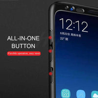 360 Full Cover Shockproof Phone Case For Samsung Galaxy S9 S8 Plus - Hard Protective Cover For Samsung S6 S7 Edge Note 8 - Golonzo -                                                                             