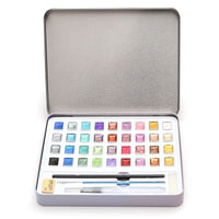 36 Glitter Metallic Watercolor Painting Set - Golonzo -                                                                             