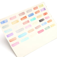 36 Glitter Metallic Watercolor Painting Set - Golonzo -                                                                             