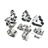 3D CHRISTMAS Scenario Cookie Cutter Set - Golonzo -                                                                             
