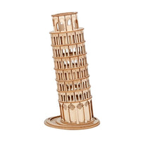 3D Famous Building DIY Wooden Puzzles - Golonzo -                                                                             