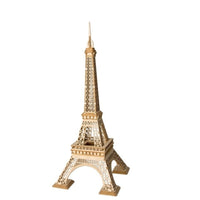 3D Famous Building DIY Wooden Puzzles - Golonzo -                                                                             
