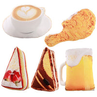 3D Food Shape Plush Pillow - Golonzo -                                                                             