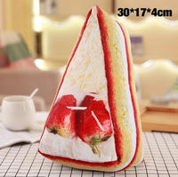 3D Food Shape Plush Pillow - Golonzo -                                                                             