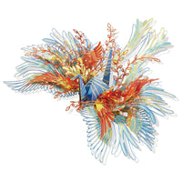 3D Metal Puzzle - One Thousand Origami Cranes - Golonzo -                                                                             
