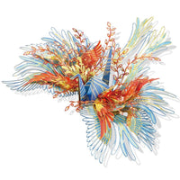 3D Metal Puzzle - One Thousand Origami Cranes - Golonzo -                                                                             
