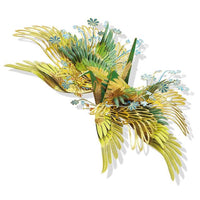 3D Metal Puzzle - One Thousand Origami Cranes - Golonzo -                                                                             