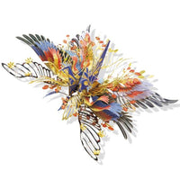 3D Metal Puzzle - One Thousand Origami Cranes - Golonzo -                                                                             