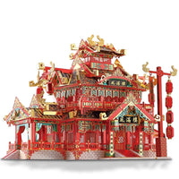 3D Metal Puzzle - Restaurant DIY Model Building - Golonzo -                                                                             