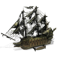 3D Metal Puzzle - The Flying Dutchman Model Building Kits - Golonzo -                                                                             