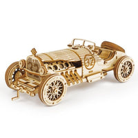 3D Puzzle - Movable Steam Train,Car,Jeep Assembly Toy - Golonzo -                                                                             