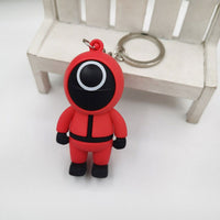 3D Squid Game Keychain - For Squid Game Fans - Golonzo -                                                                             