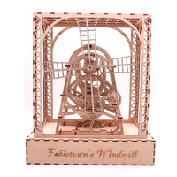 3D Windmill Wooden Mechanical Puzzles - Golonzo -                                                                             