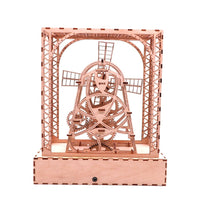3D Windmill Wooden Mechanical Puzzles - Golonzo -                                                                             