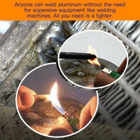 3Pcs Powder Cored Aluminum Welding Rod Low-Temperature - Golonzo -                                                                             