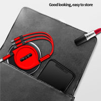 3 In 1 USB Charge Cable for iPhone and Android - Golonzo -                                                                             