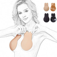 3 Pair Reusable Women Breast Lift Nipple Cover - Invisible Petal - Golonzo -                                                                             