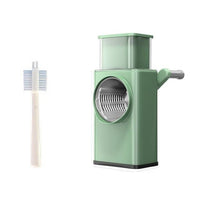 3 in 1 Round Cutter Vegetable Slicer Manual Kitchen - Golonzo -                                                                             