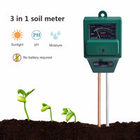 3 in 1 Soil Moisture Meter For Plants - Golonzo -                                                                             