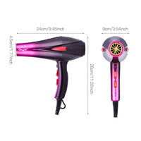 4000W Hair Dryer Strong Motor Hot And Cold Adjustment - Golonzo -                                                                             