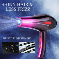 4000W Hair Dryer Strong Motor Hot And Cold Adjustment - Golonzo -                                                                             