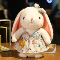 1Pc 25/30/40CM Cute Standing Rabbit Peluche Toys Pastoral Style Rabbit Dolls - Golonzo -                                                                             