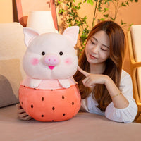 25/35/45CM Cartoon Cosplay Pig Plush Pillows Stuffed Animal - Golonzo -                                                                             
