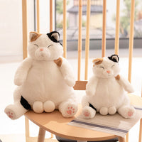 35/45cm Lazy Japan Cat DollFuzzy Plush Stuffed Sitting Sleeping Animal - Golonzo -                                                                             