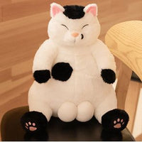 35/45cm Lazy Japan Cat DollFuzzy Plush Stuffed Sitting Sleeping Animal - Golonzo -                                                                             