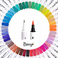 48 Watercolor Brush Pen Colored Markers - Golonzo -                                                                             